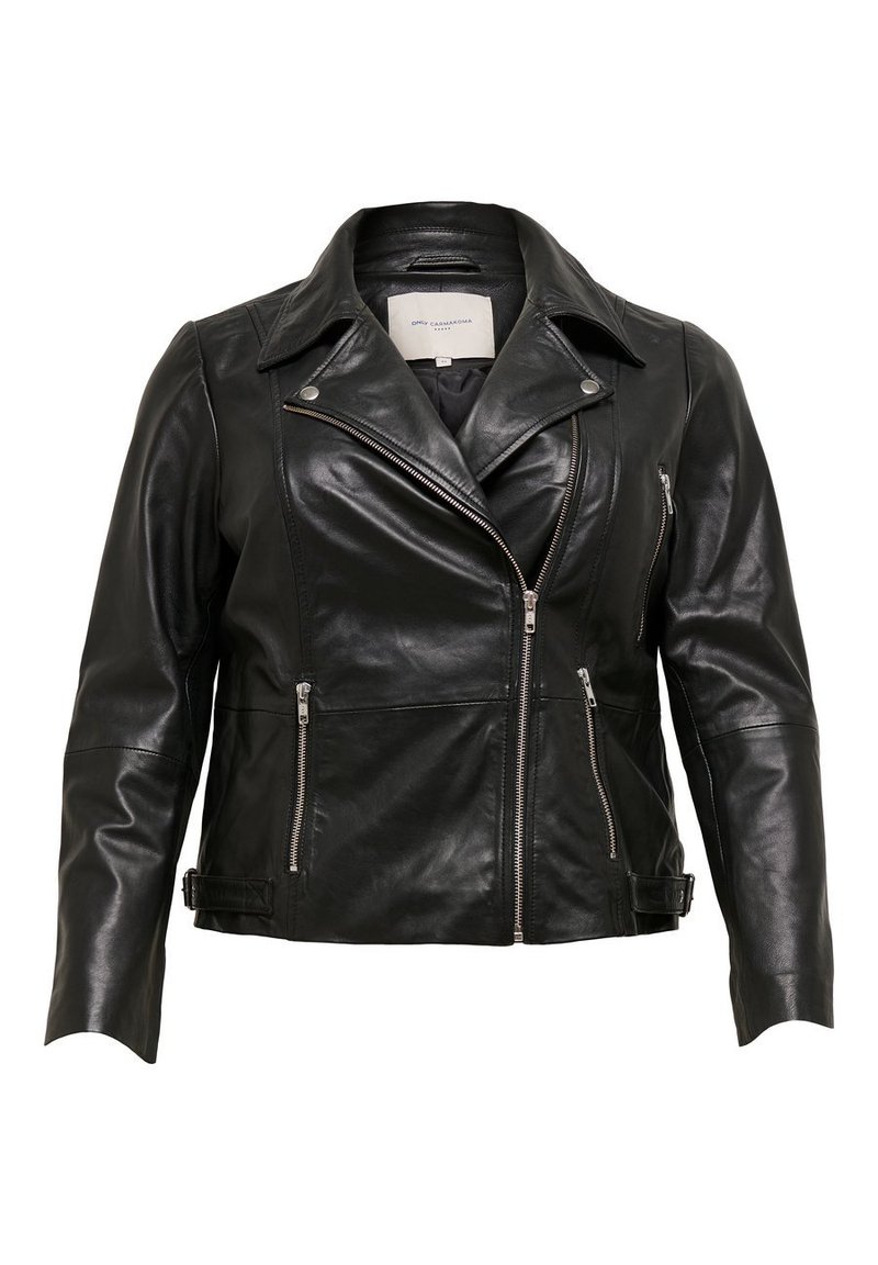 Damen Leichte Jacken | ONLY Carmakoma Lederjacke black/schwarz - QD70634 Damen Leichte Jacken | ONLY Carmakoma Lederjacke black/schwarz - QD70634