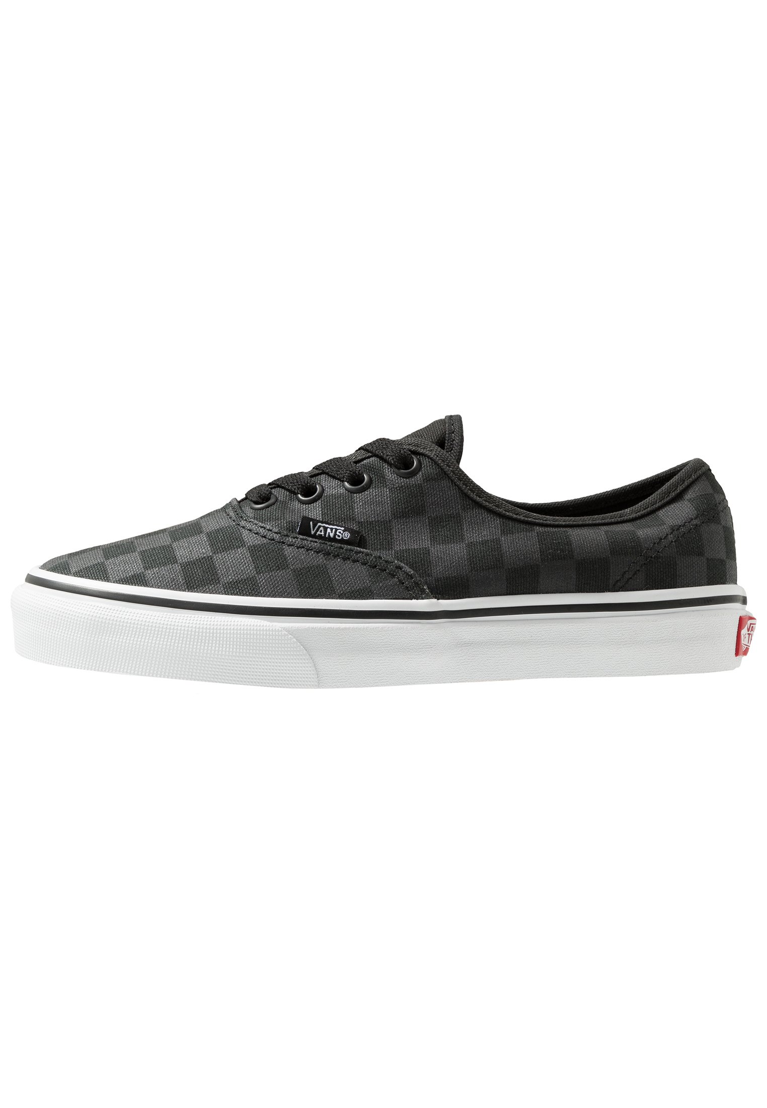 vans black authentic trainers