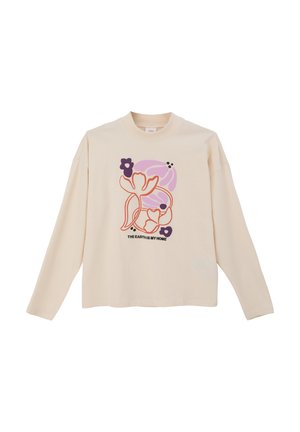 MIT FRONT - T-shirt à manches longues - helles sand
