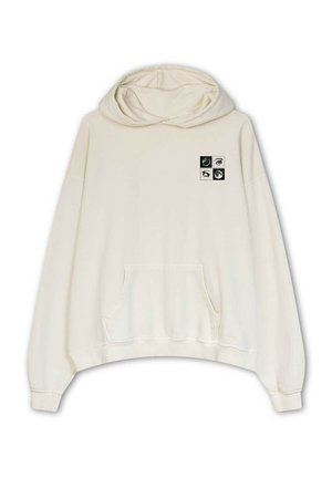 PHASES EYES UNISEX - Jersey con capucha - white