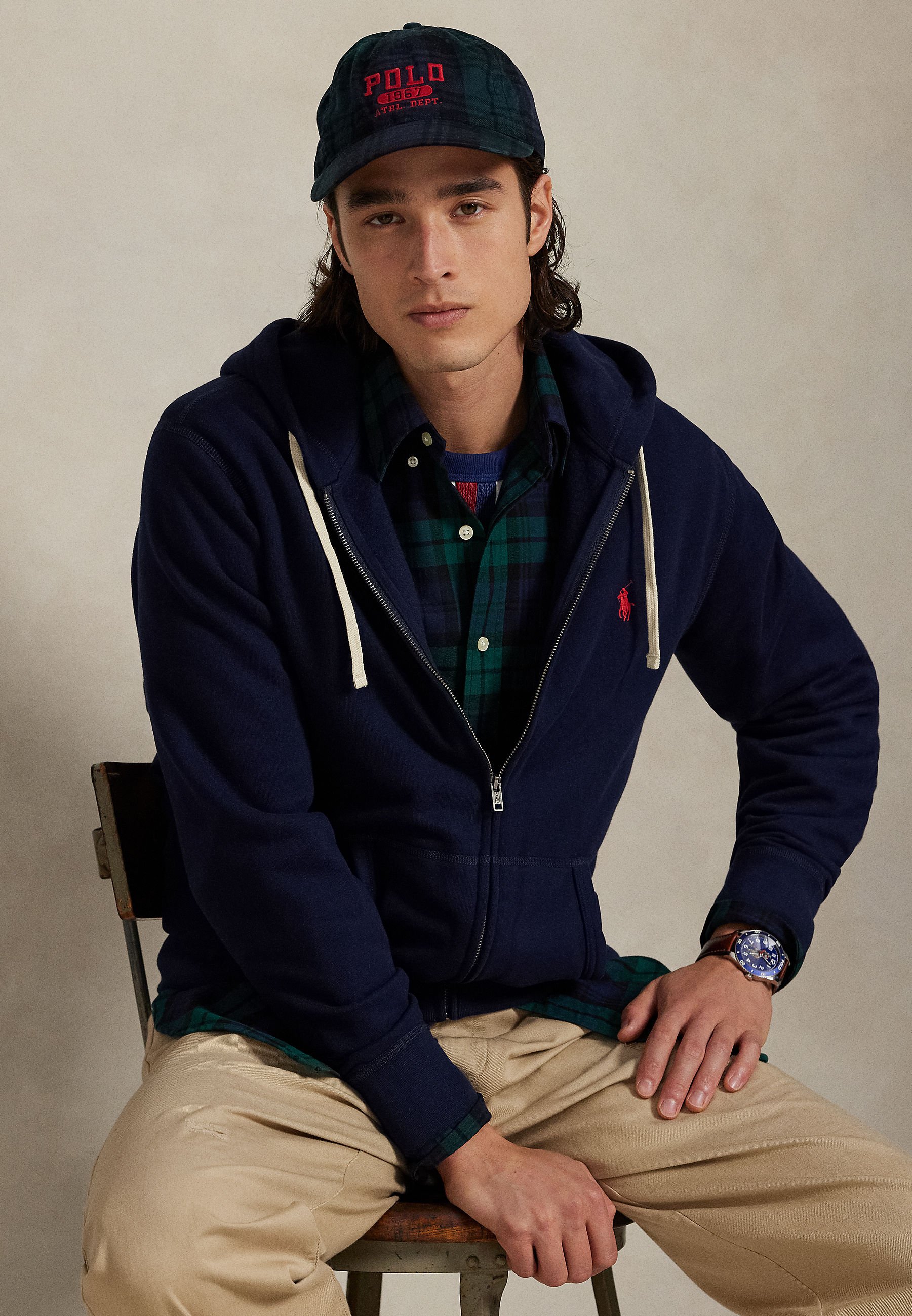 Polo Ralph Lauren THE RL FLEECE HOODIE - Užtrauktuku užsegamas