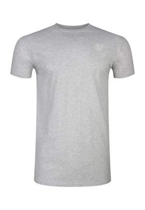 SIKSILK, ESSENTIALS T-SHIRT. - T-Shirt basic - grey marl