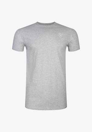 SIKSILK, ESSENTIALS T-SHIRT. - T-shirt basic - grey marl
