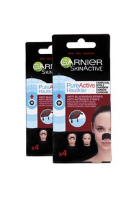 Garnier - GARNIER STRIPS VISO PURE ACTIVE CHARCOAL, STRIP ZONA-T CONTRO I PUNTI NERI, FORMULA ARRICCHITA CON CARBONE VEGETALE, EFFICACE IN SOLI 15 MINUTI - 2 PACK - Maschera viso - trasparente Immagine in miniatura 1