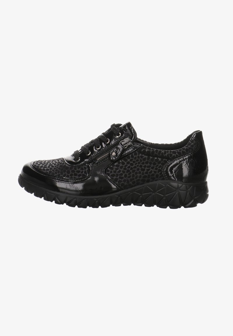 Waldläufer HAVY - Casual lace-ups - schwarz