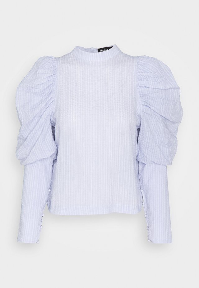 LIBERTY PUFF SLEEVE BLOUSE - Blouse - blue