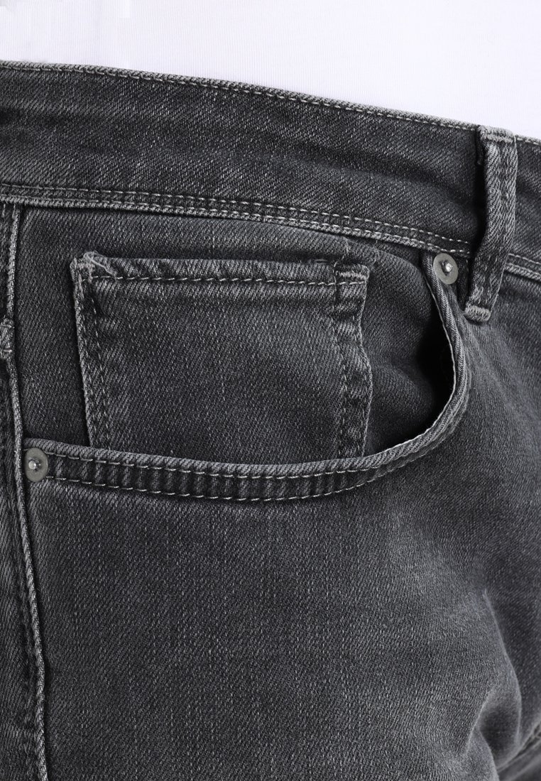 Selected Homme SHNSLIM LEON - Slim fit jeans - grey/grey denim -  Zalando.co.uk