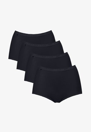 Sloggi, Basic+ - 4er Pack Maxi - Hipsters - schwarz
