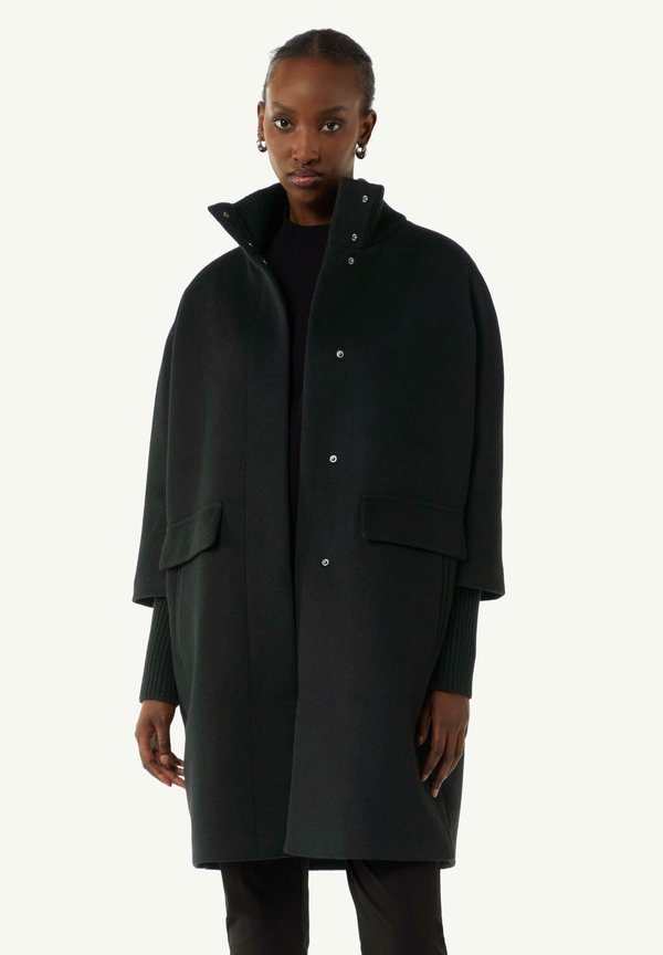 Klassischer Mantel - schwarz