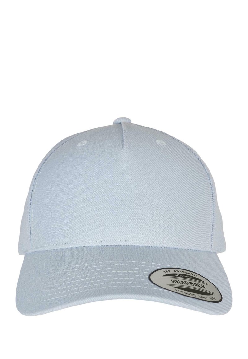 Flexfit YP CLASSICS 5-PANEL CURVED VISOR SNAPBACK - Naģene - ballad blue