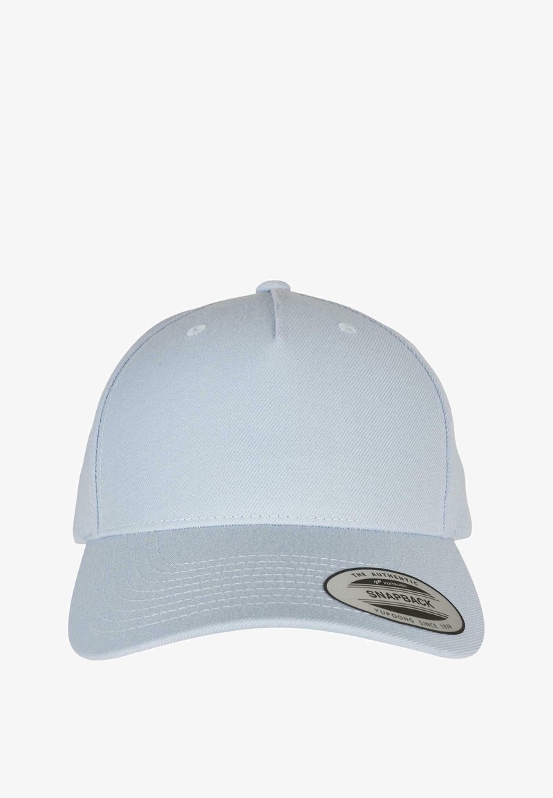 Flexfit YP CLASSICS 5-PANEL CURVED VISOR SNAPBACK - Lippalakki - ballad blue