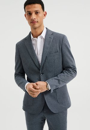 SLIM FIT - Marynarka - grey