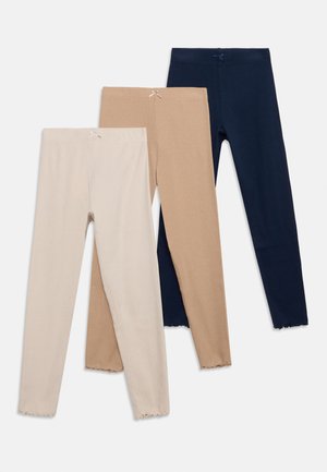 Friboo by Zalando, 3 PACK - Tamprės – kelnės - beige/dark blue/light pink