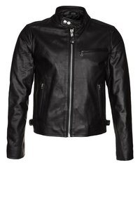 Lederjacke - black