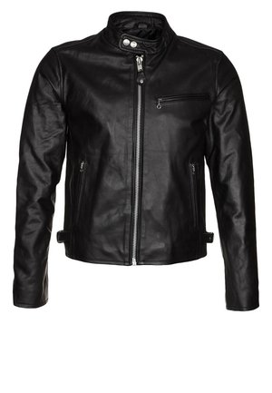 Giacca di pelle - black
