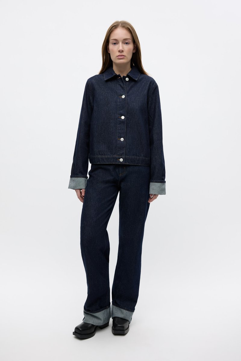 Envii JACKET - Traper jakna - dark-blue denim