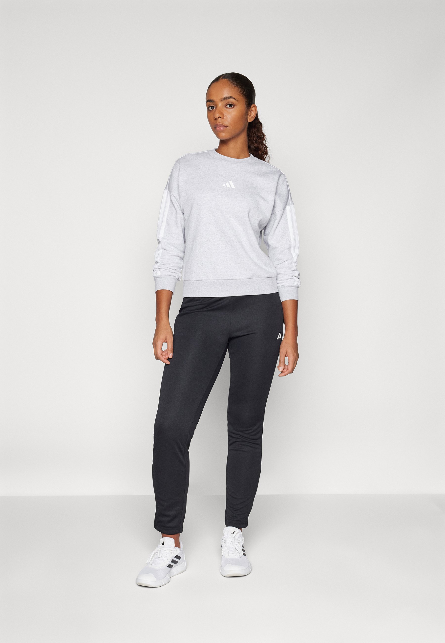 Ensemble Jogging Femme 2 Pièces - Sweat à Capuche Et Pantalon Large, En Polyester, Pour Le Sport, Le Yoga, Le Fitness Ou Le Confort à La Maison