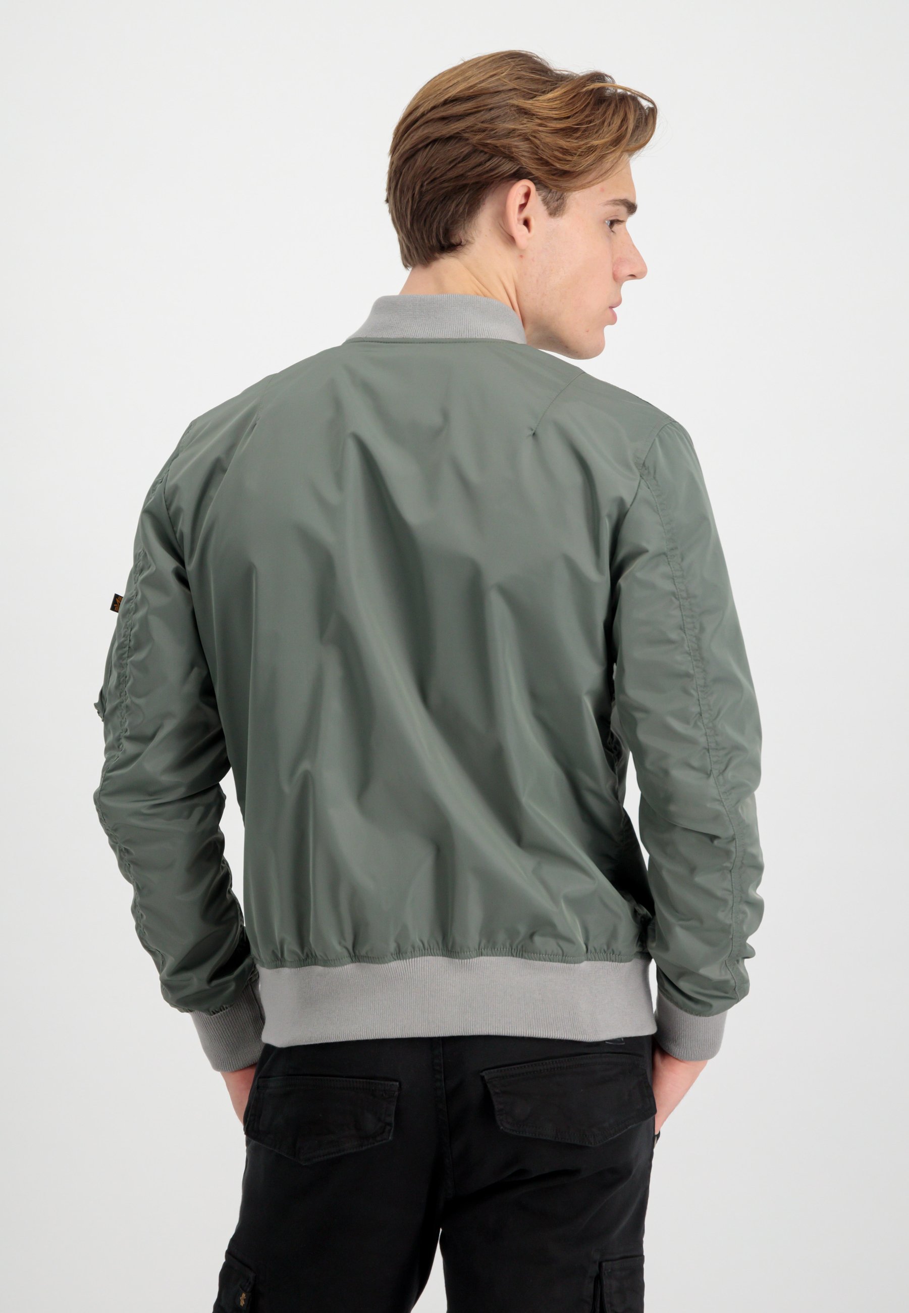 Alpha Industries MA-1 - Bomber Jacket - vintage green/silver