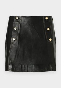 SKIRT CLEM MATCHING - Usnjeno krilo - marron