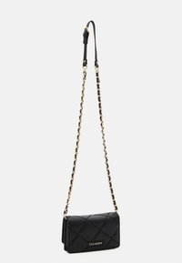 Steve Madden BENDUE - Cross body bag - black/gold