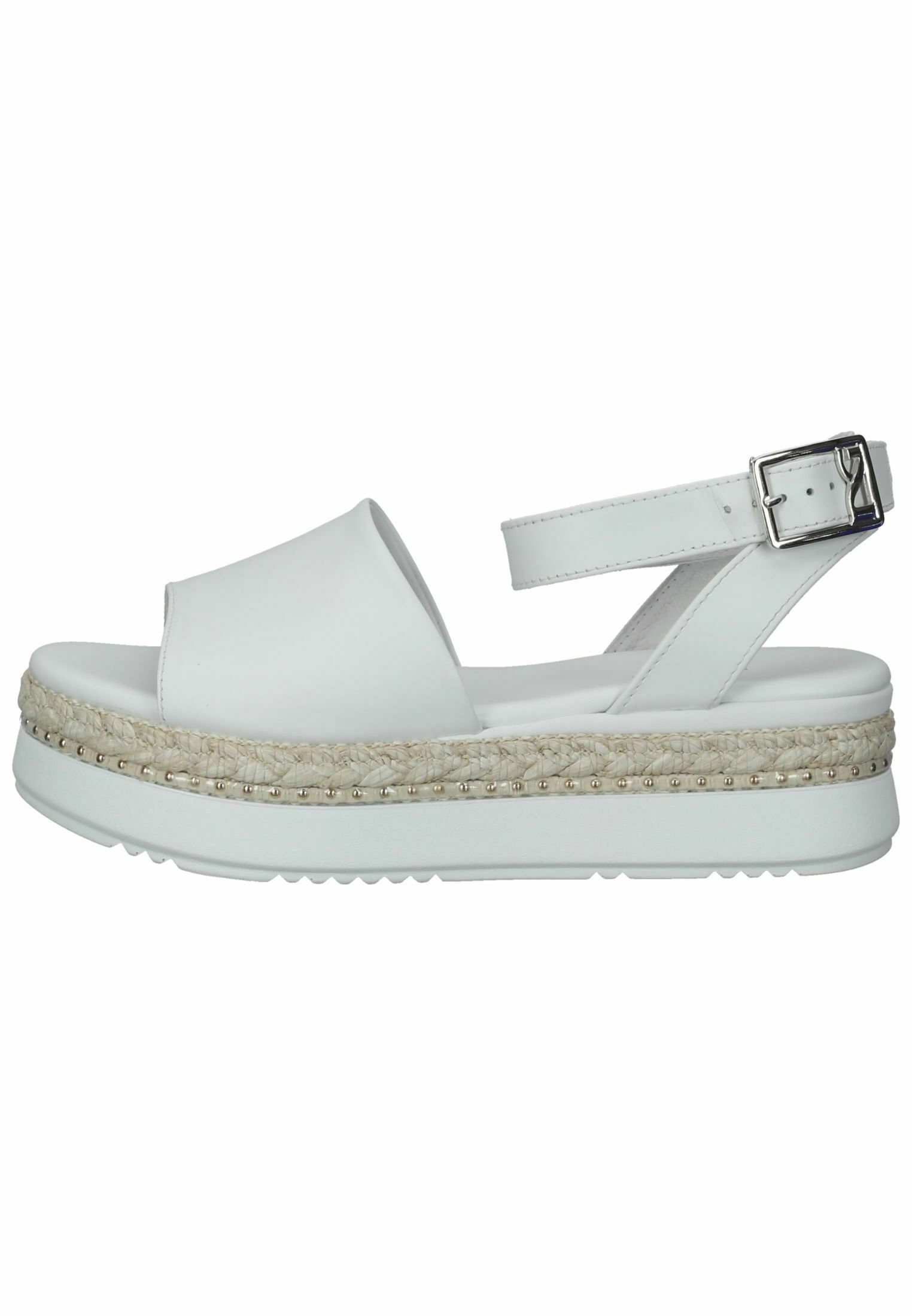 NeroGiardini Sandalen met plateauzool - bianco/wit - Zalando.nl