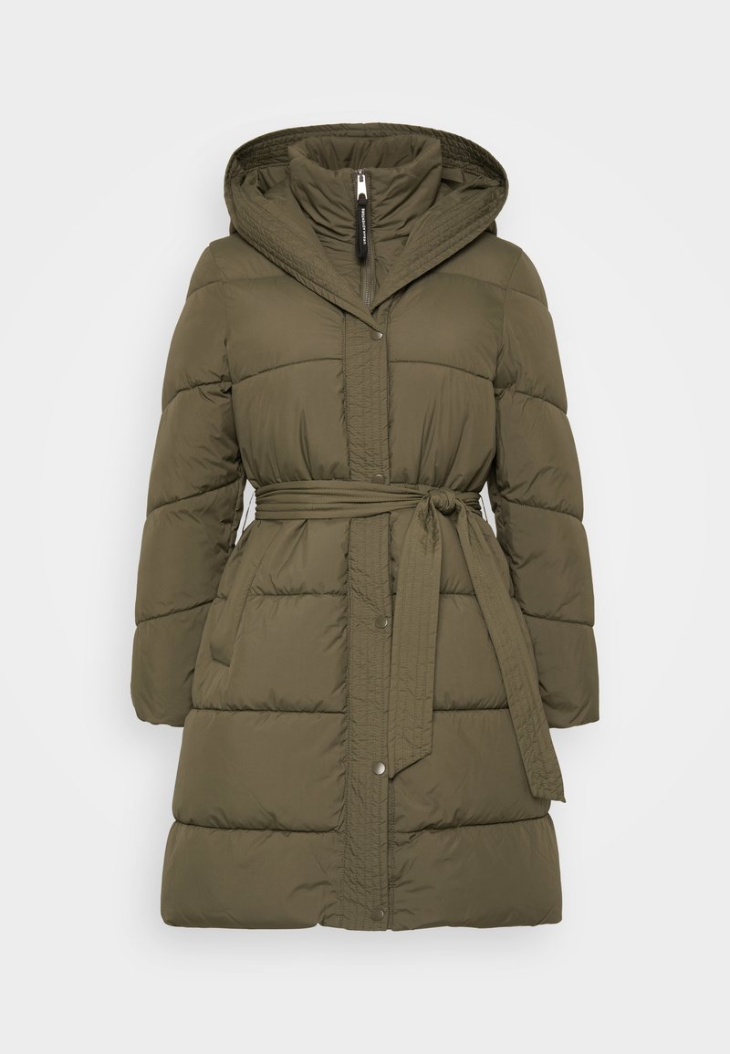 Vero Moda Petite Wintermantel donkergroen Vero Moda Petite Wintermantel donkergroen