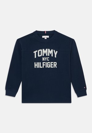 Tommy Hilfiger, BRAND LOVE - Long sleeved top - dark blue