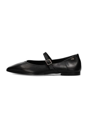 Fred de la Bretoniere MARY-JANE - Ankle strap ballet pumps - black