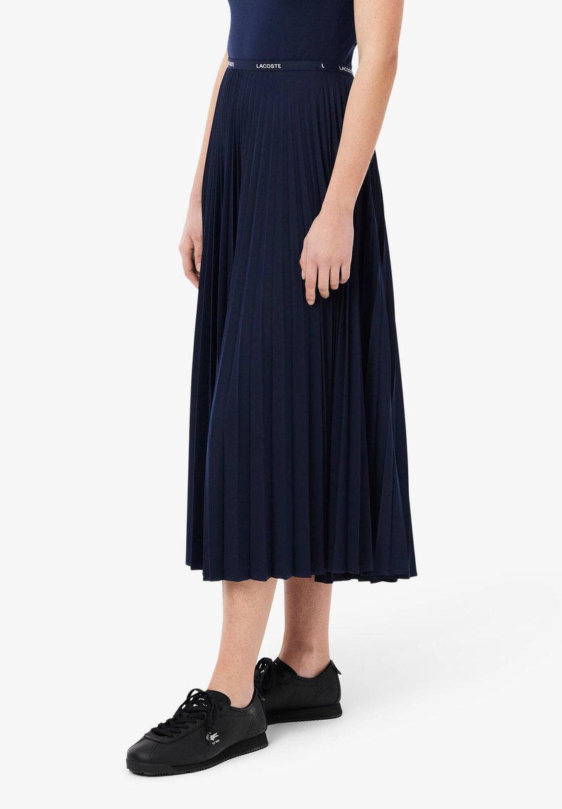 Robe avec jupe à effet boule - Bleu/rayé - FEMME | H&M BE