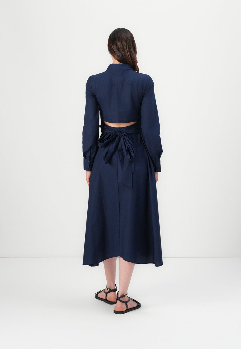 ted baker navy long sleeve dress Ted Baker ELLISIA - Shirt dress - navy/dark blue