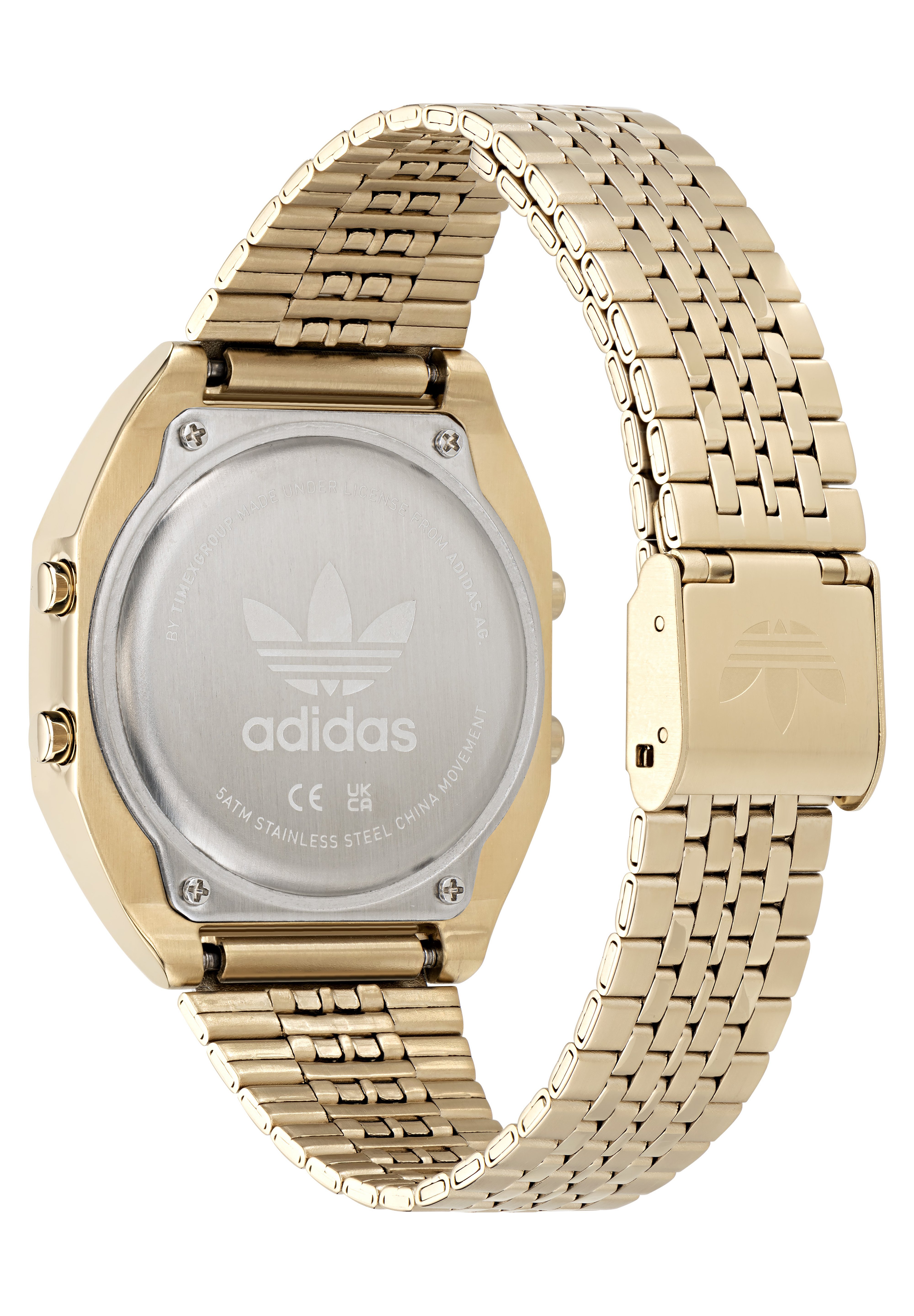 adidas Originals DIGITAL TWO - Digitaluhr - gold-coloured