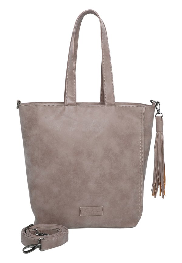 VINTAGE - Handtasche - taupy