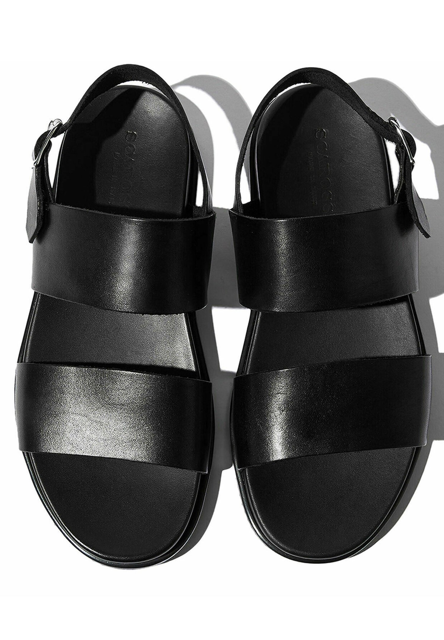 サンダル SCAROSSO SS20 Antonio Nero (ANTONIOSANDBLACALF)