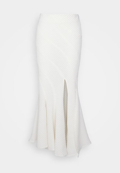 A.W.A.K.E. MODE TWISTED SKIRT - Μάξι φούστα - ivory