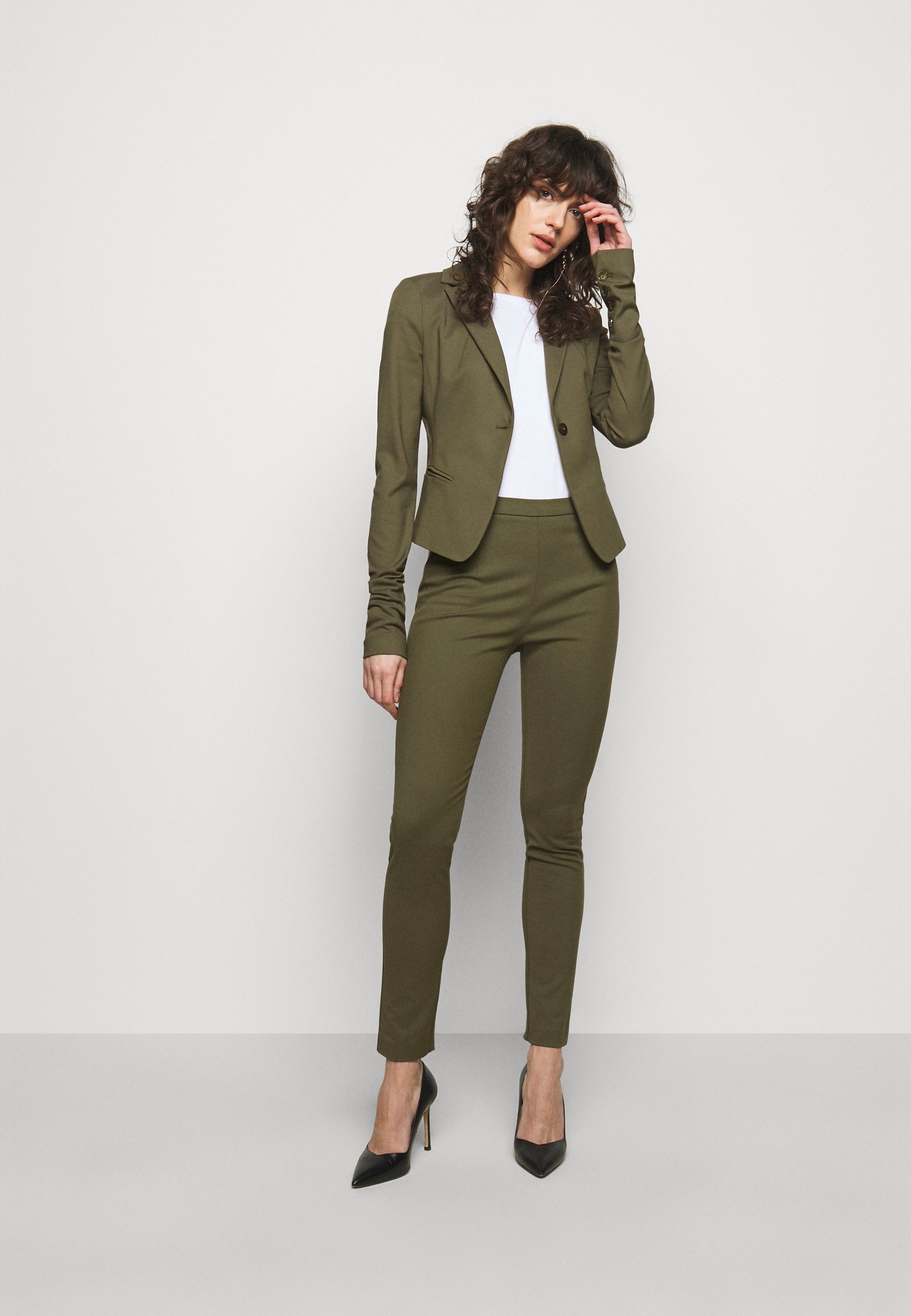 Patrizia Pepe GIACCA - Blazer - deep khaki/kaki - Zalando.be