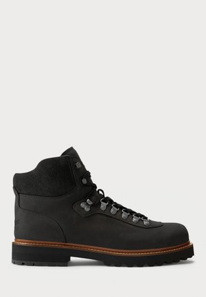 ALPINE LEATHER TRAIL BOOT - Fűzős bokacsizmák - black