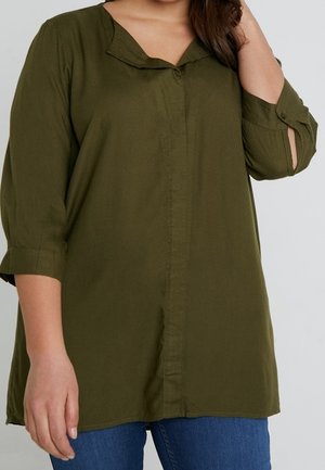 Blouse - khaki