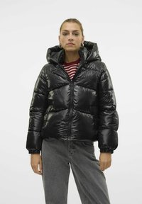 Vero Moda VMUPPSASHINY  - Winterjas - black