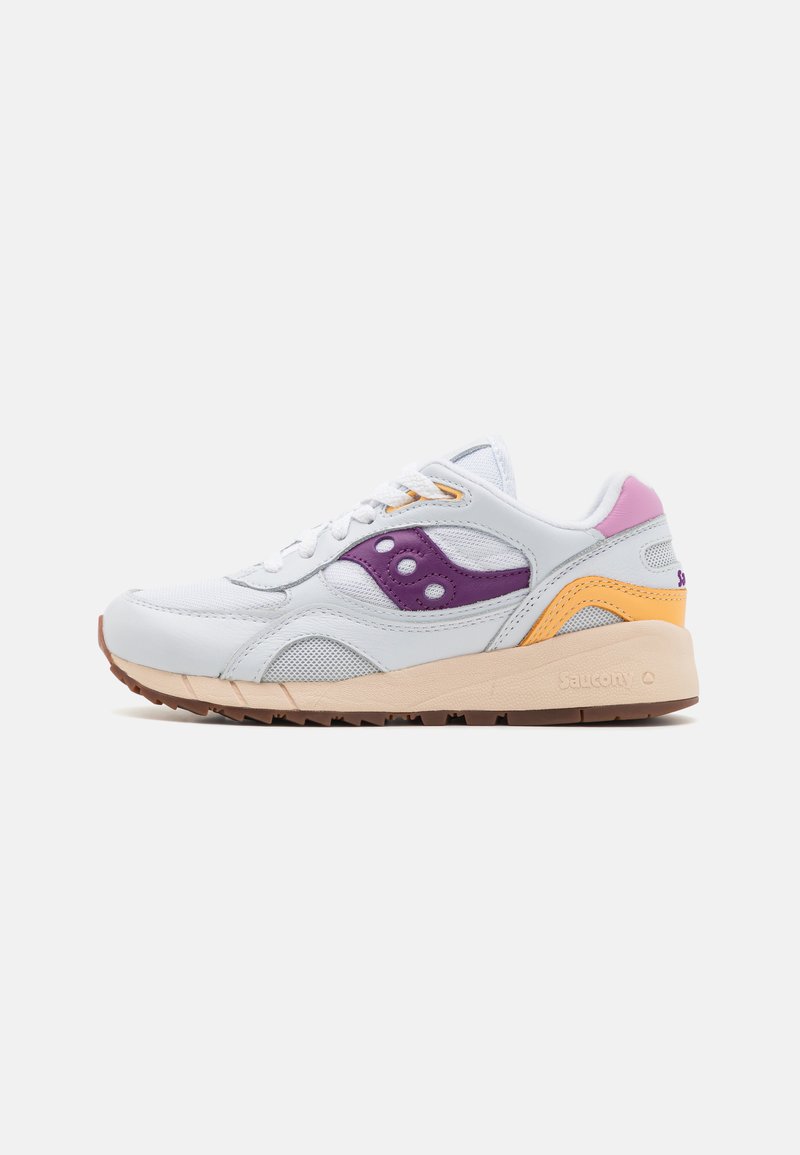 Saucony SHADOW 6000 - Joggesko - white/purple