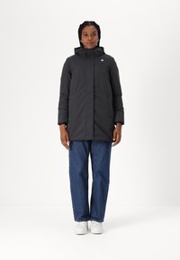 K-Way SOPHIE SOFT TOUCH  - Wintermantel - black/blue