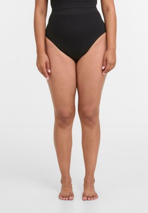 SECOND SKIN HIGH WAIST - Perizoma - black