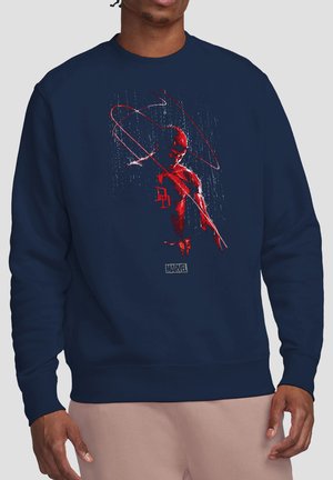 Marvel, MARVEL DAREDEVIL RAIN - Sweatshirt - dark blue
