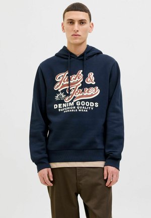 Jack & Jones ELOGO HOOD 2 COL 25/26 NOOS - Felpa con cappuccio - sky captain