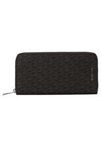Michael Kors GREYSON TECH ZIP AROUND - Portemonnee - black