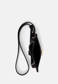 Lauren Ralph Lauren LEATHER CROSSBODY TECH CASE - Taštička na mobil - black