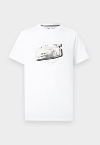 BMW GRAPHIC TEE - Μπλουζάκι με στάμπα - puma white