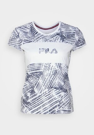 T-shirt con stampa - blue