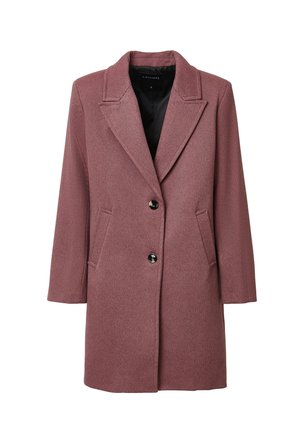 MONOPETTO SPINATO - Cappotto invernale - var bordeaux