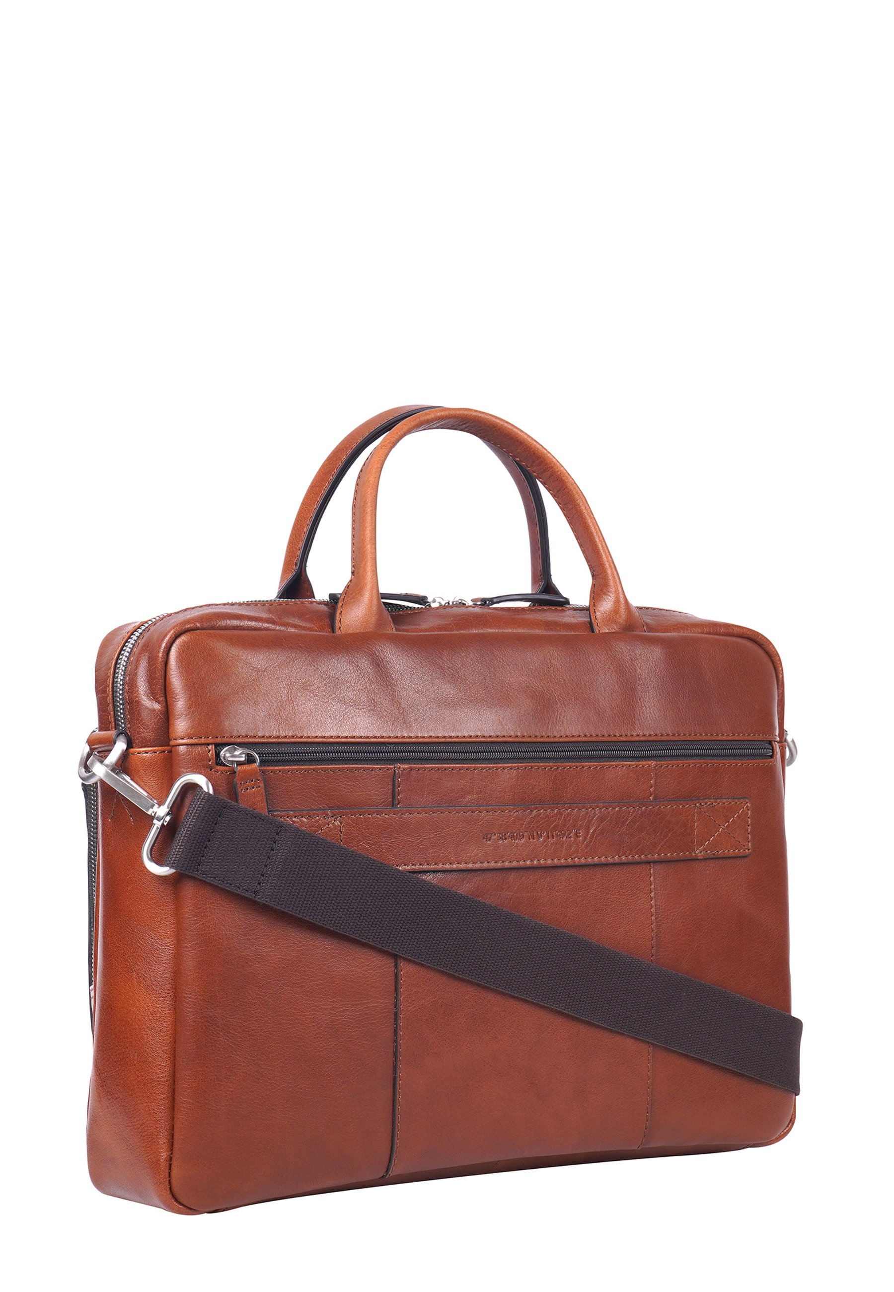 Strellson Premium KENLEY CHARLES SHZ - Laptop bag - cognac - Zalando