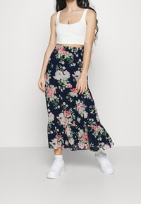 VILA Petite Maxi sukně - dark blue